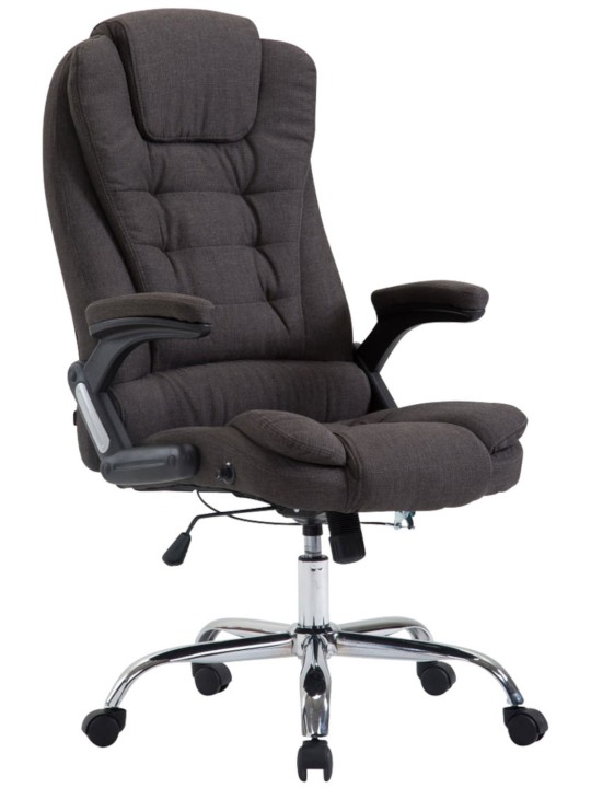 Irodai szék Thor anyagból, sötétszürke