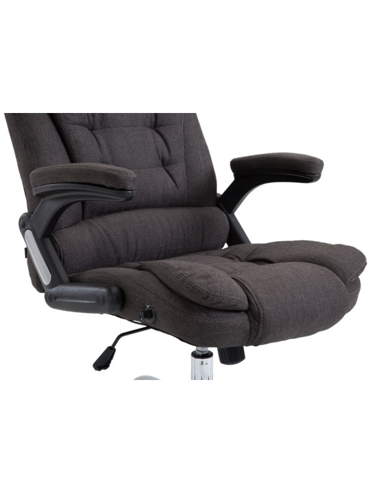 Irodai szék Thor anyagból, sötétszürke