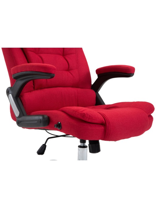 Irodai szék Thor anyagból, piros