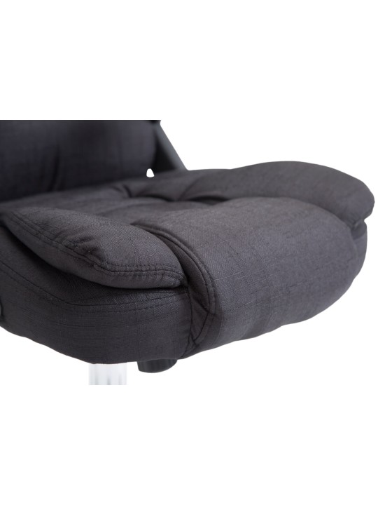 Irodai szék Thor anyagból, fekete