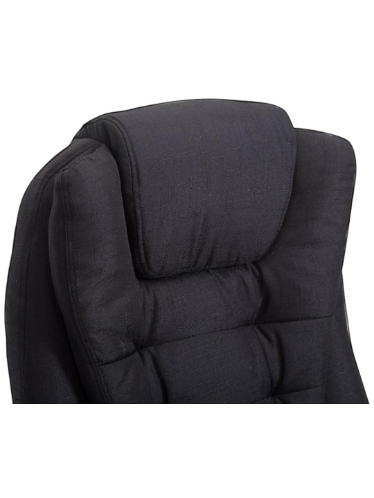 Irodai szék Thor anyagból, fekete