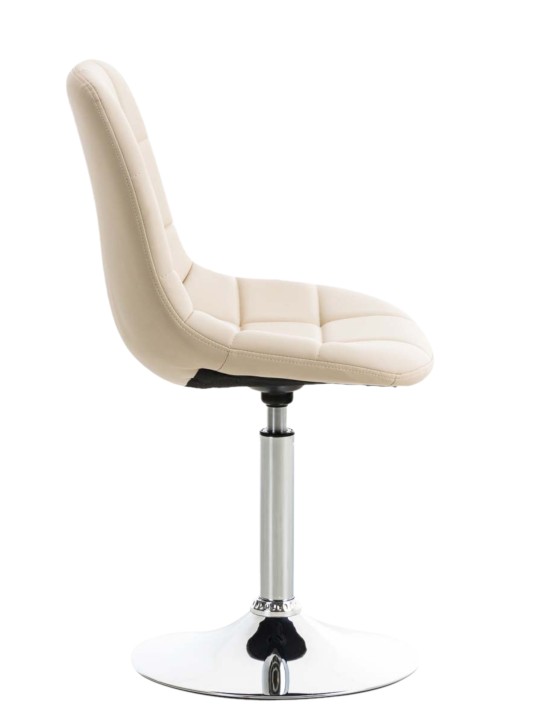 2 db Emil műbőr székkészlet, krém