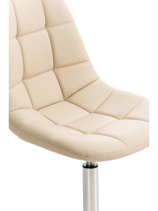 2 db Emil műbőr székkészlet, krém