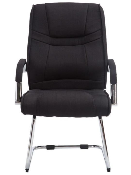 2db szék készlet Attila szövet, fekete