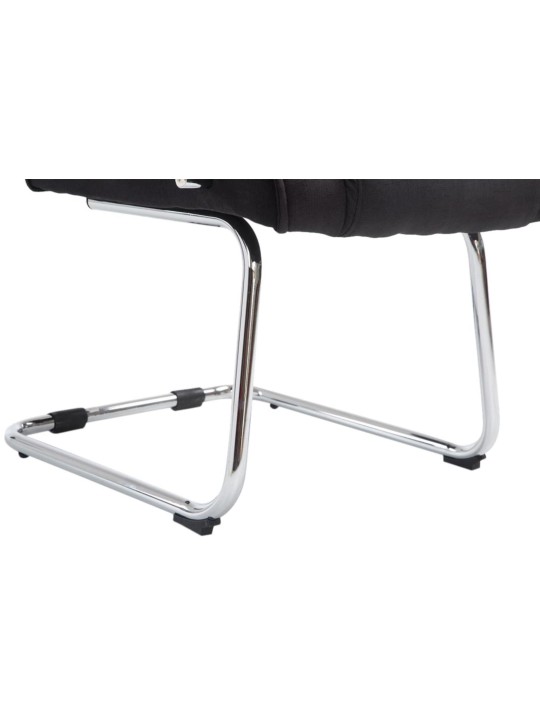 2db szék készlet Attila szövet, fekete