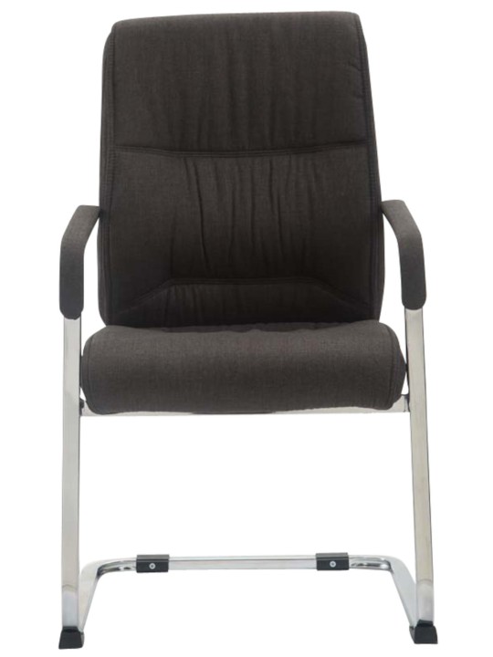 2 db konzolos szék készlet XL Anubis szövet, sötétszürke