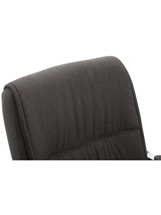 2 db konzolos szék készlet XL Anubis szövet, sötétszürke