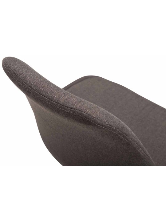 4 székből álló készlet Maverick W anyagból, sötétszürke