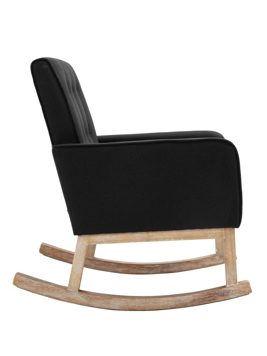 Hintaszék Dream szövet, fekete