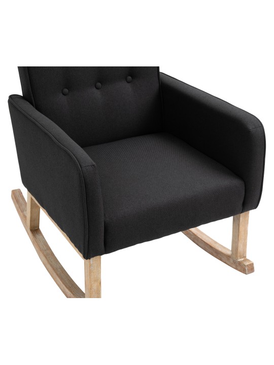 Hintaszék Dream szövet, fekete