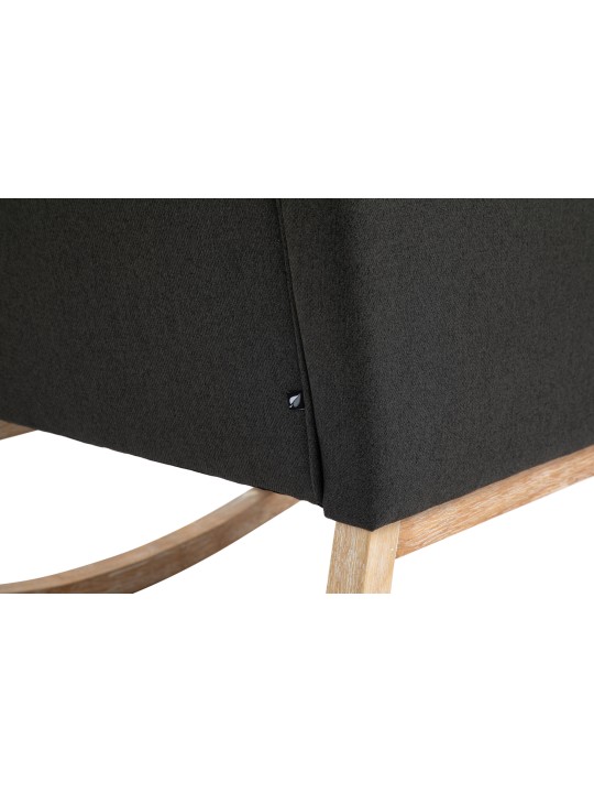 Hintaszék Dream szövet, sötétszürke