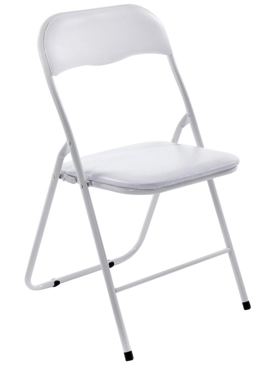 4 db Felix összecsukható szék készlet, fehér/fehér