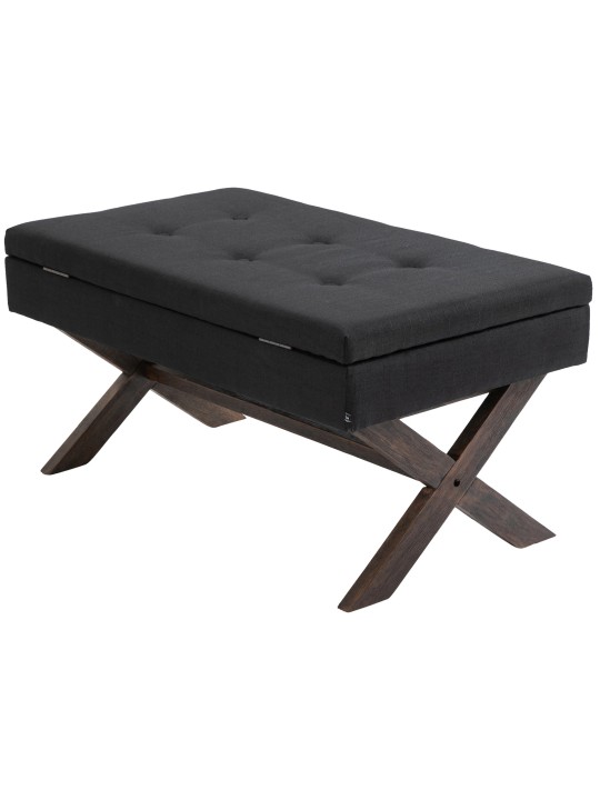 Pad Namaro szövet antik, fekete