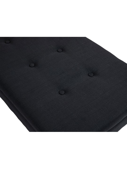 Pad Namaro szövet antik, fekete