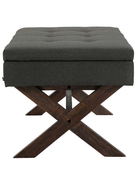 Pad Namaro szövet antik, sötétszürke