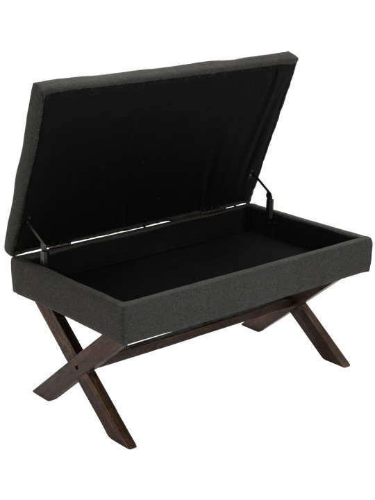 Pad Namaro szövet antik, sötétszürke