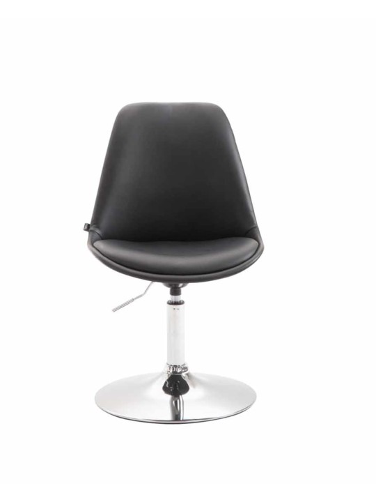 4db Maverick C műbőr étkezőszék szett, fekete