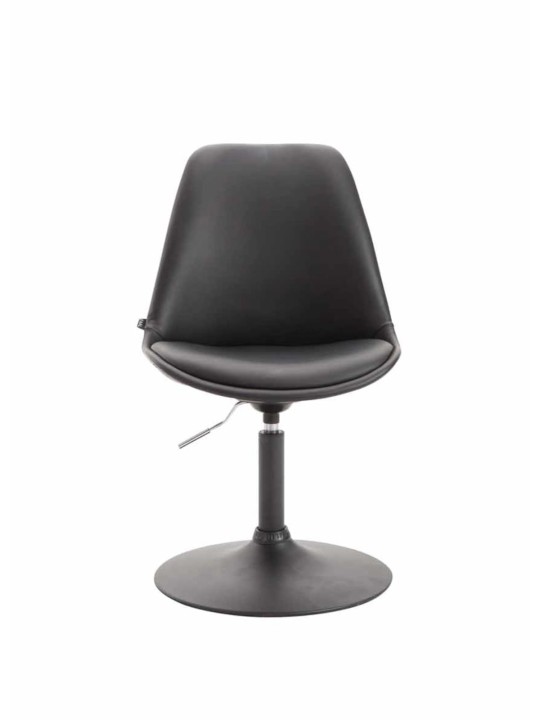 4db Maverick B műbőr étkezőszék szett, fekete