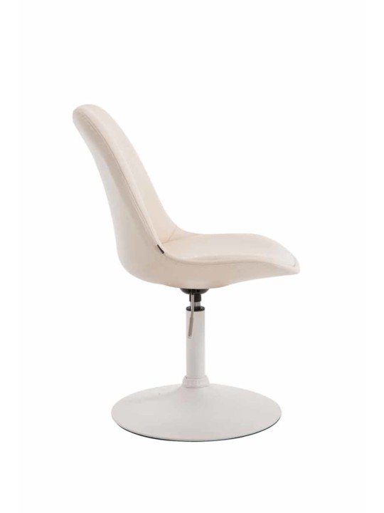 4 db Maverick W műbőr étkezőszék szett, krém