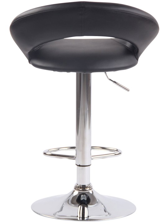2 db bárszék szett Olinda műbőr króm, fekete