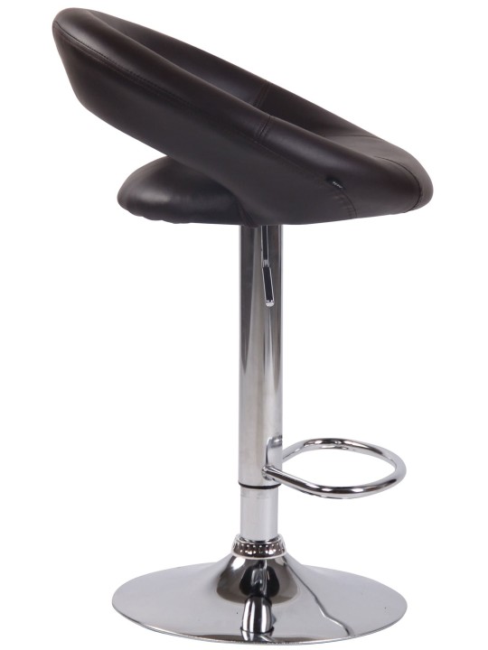 2 db bárszék szett Olinda műbőr króm, barna