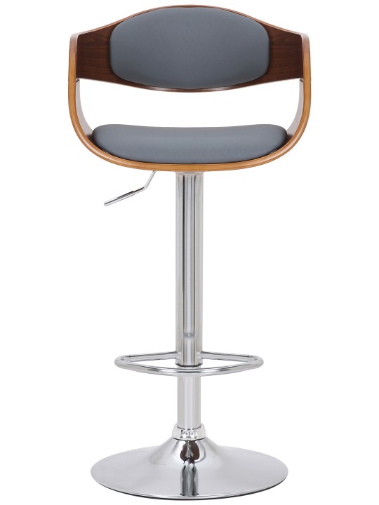 2 db Kingston C műbőr bárszék készlet, dió/szürke 2 db Kingston C műbőr bárszék készlet, dió/szürke