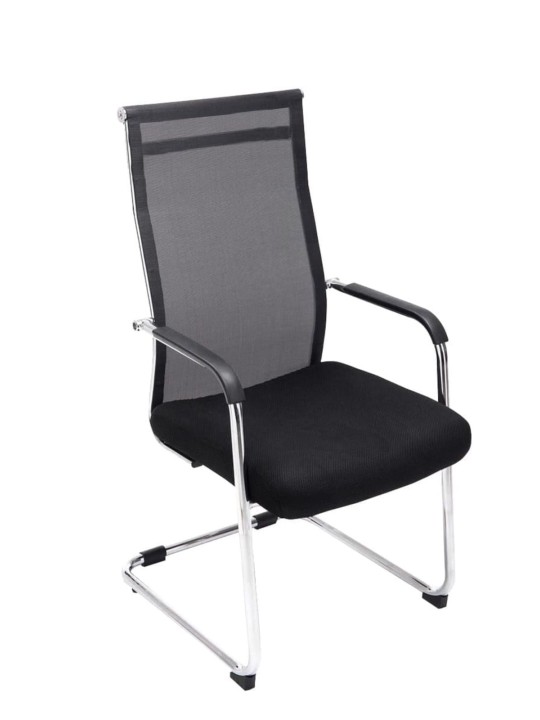 2db látogatói szék készlet Brenda, fekete