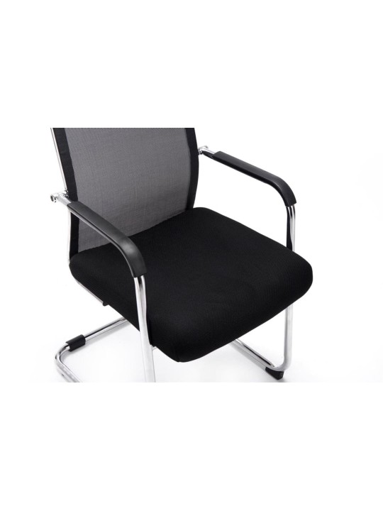 2db látogatói szék készlet Brenda, fekete