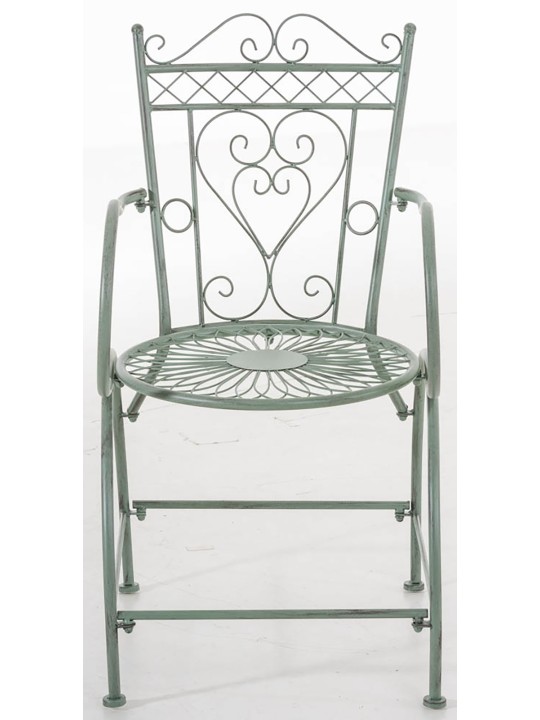 Sheela 2 székből álló készlet, antik zöld