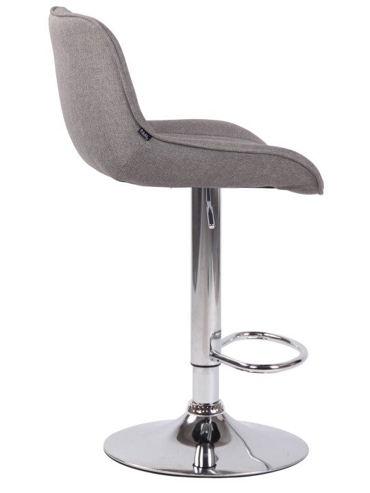 2 db bárszék szett Lentini szövet króm, szürke 2 db bárszék szett Lentini szövet króm, szürke