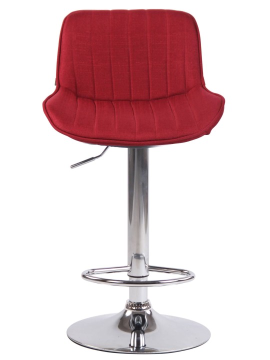 2 db bárszék szett Lentini szövet króm, piros 2 db bárszék szett Lentini szövet króm, piros