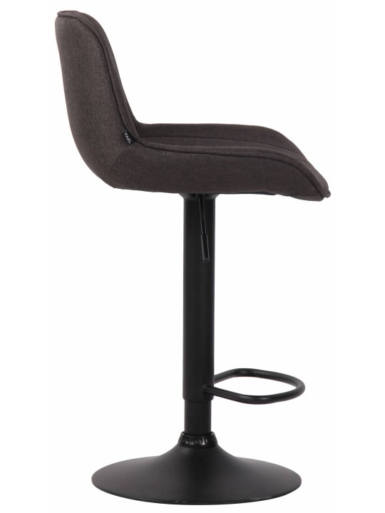 Lentini szövet 2 db bárszék készlet, sötétszürke