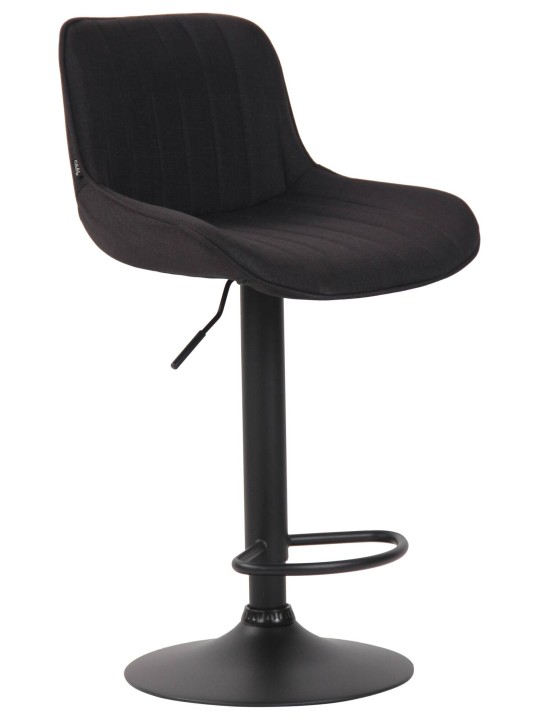 Lentini szövet 2 db bárszék készlet, fekete