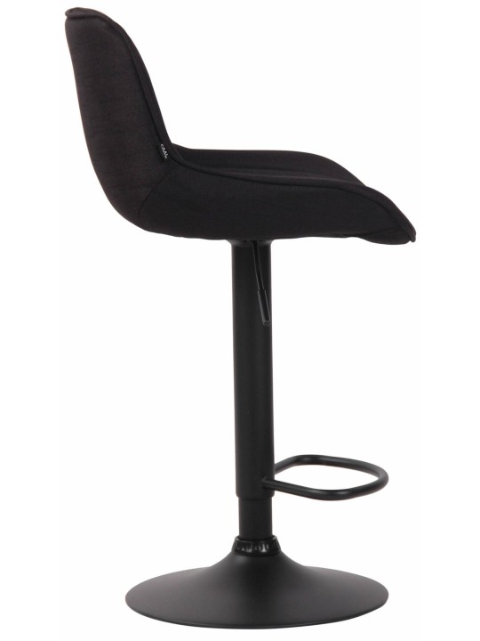 Lentini szövet 2 db bárszék készlet, fekete