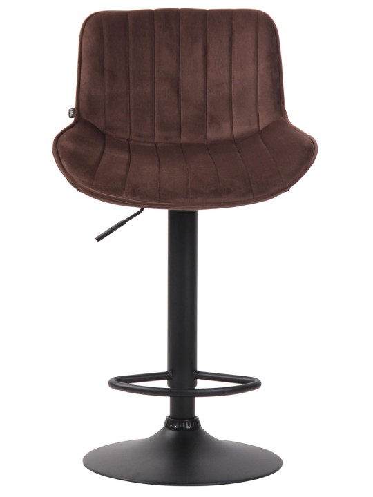 Lentini bársony bárszék szett 2 db, barna Lentini bársony bárszék szett 2 db, barna