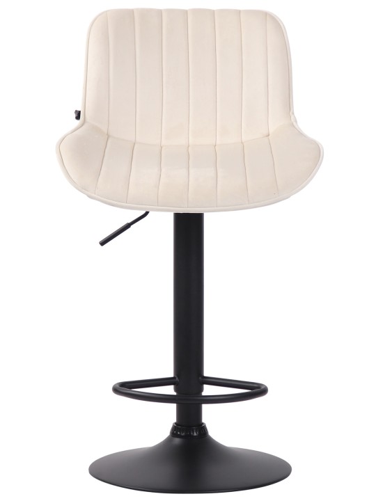 Lentini bársony bárszék szett 2 db, krém