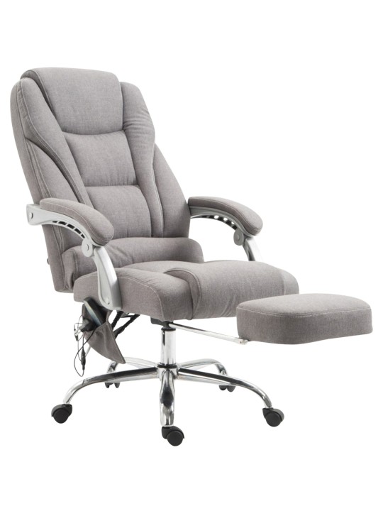 Pacific szövet irodai szék masszázs funkcióval, szürke