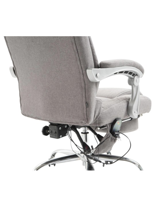 Pacific szövet irodai szék masszázs funkcióval, szürke
