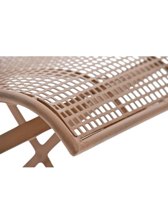 2 db-os kerti szék készlet Kiran, antik barna