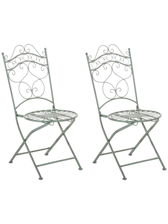 2 db Indra szék készlet, antik zöld