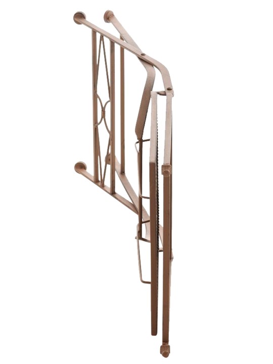 2 összecsukható szék készlet Asina, antik barna