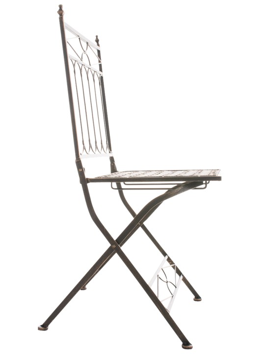 2 összecsukható szék készlet Asina, bronz