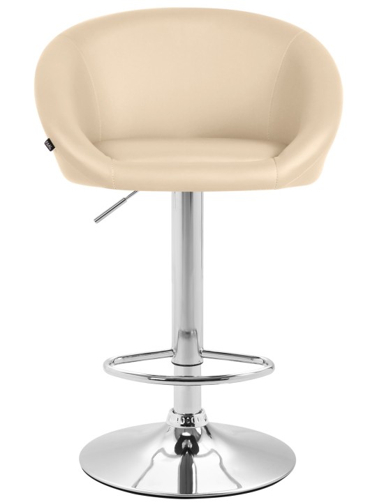 2 db bárszék szett Miami V2 műbőr C, krém