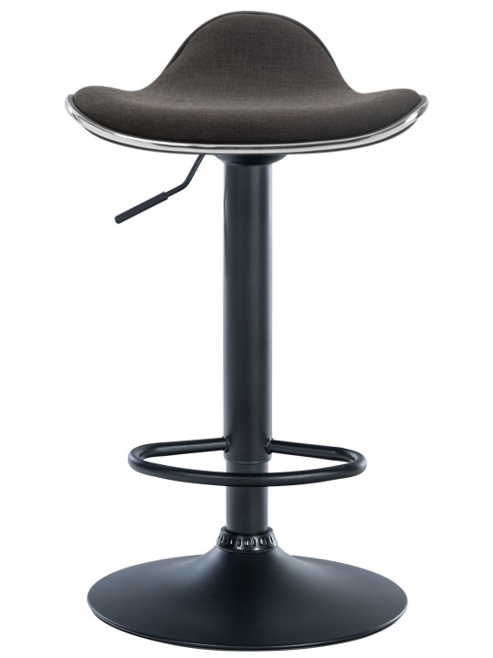 Bárszék Shanghai szövet, sötétszürke Bárszék Shanghai szövet, sötétszürke