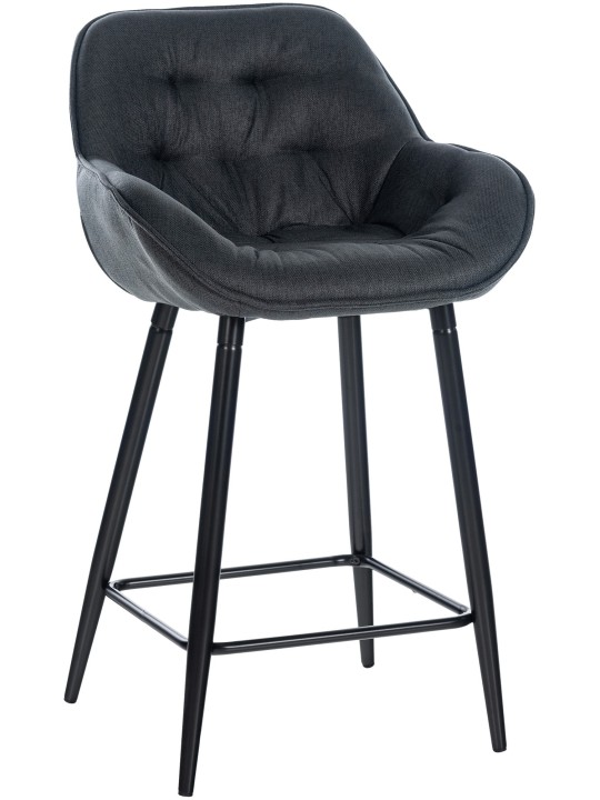 Bárszék Gibson szövet, sötétszürke