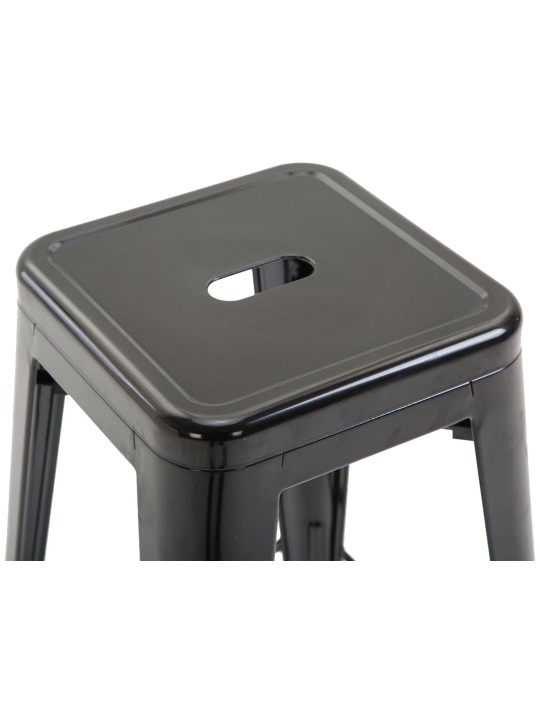 Joshua V2 2 db bárszék készlet, fekete