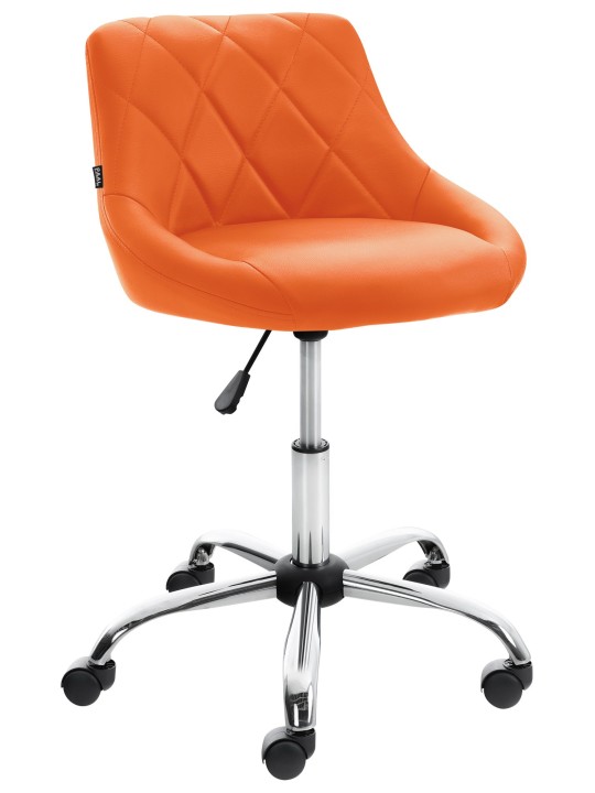 Lazio műbőr munkaszék, narancs
