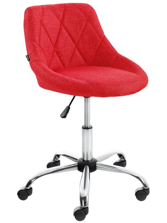 Munkaszék Lazio szövet, piros