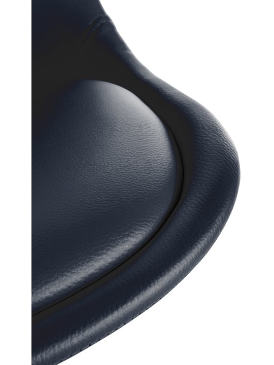 Szék Sofia műbőr kerek, fekete Szék Sofia műbőr kerek, fekete