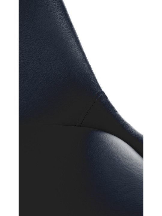 Szék Sofia műbőr kerek, fekete Szék Sofia műbőr kerek, fekete